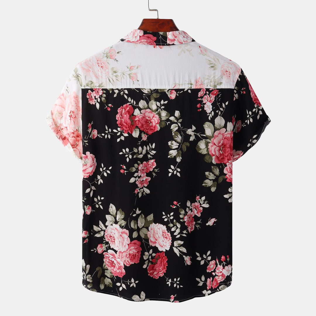 Men’s Split-Tone Resort Short Sleeve Shirt