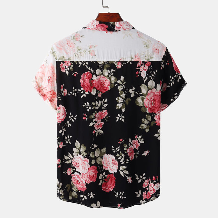 Men’s Split-Tone Resort Short Sleeve Shirt