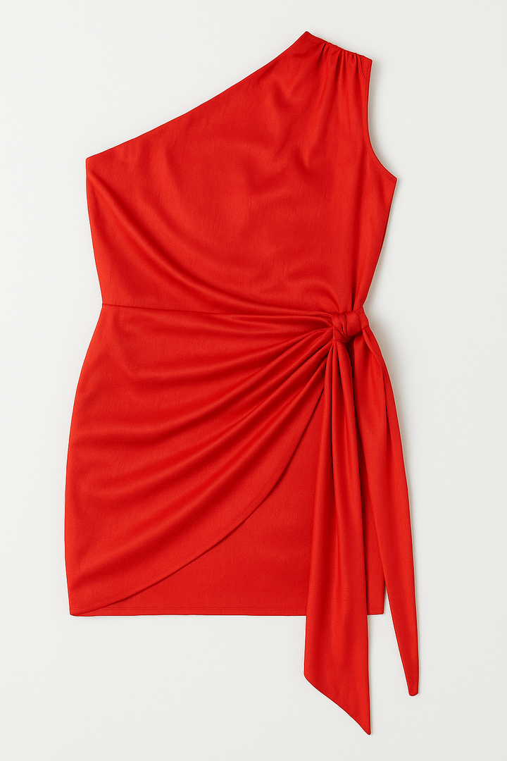 Women’s One-Shoulder Mini Dress