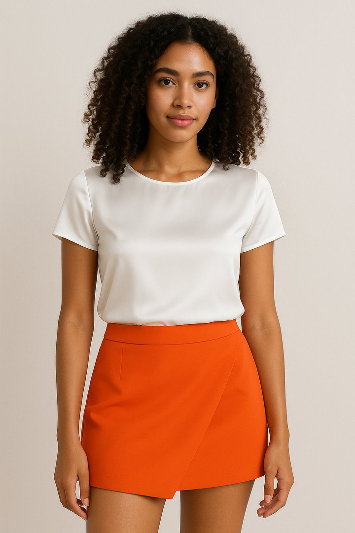 Women’s Elegant Wrap Mini Skirt