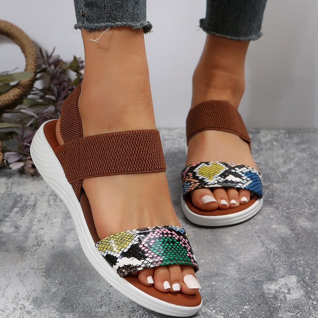 Women’s Elastic Strap Sandals