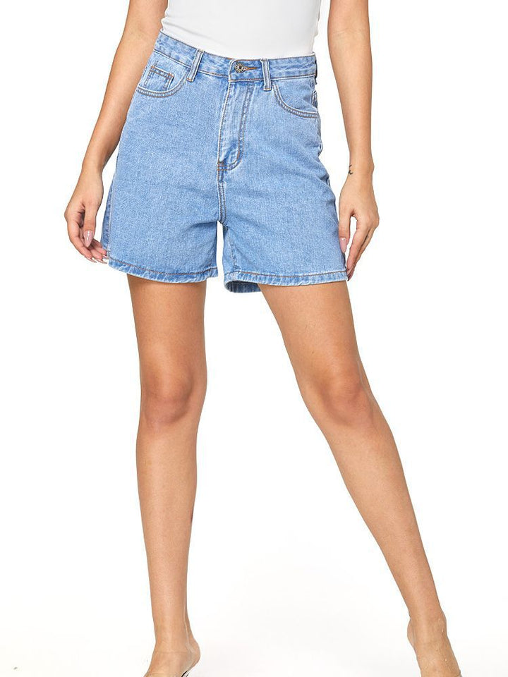 Women’s Classic High-Rise Denim Shorts