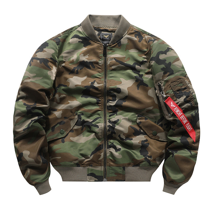 Men's Classic Flight Bomber Jacket