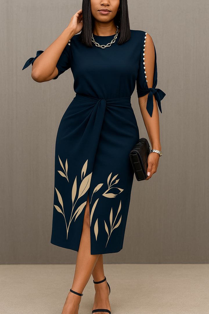 Women's Floral Midi Dress