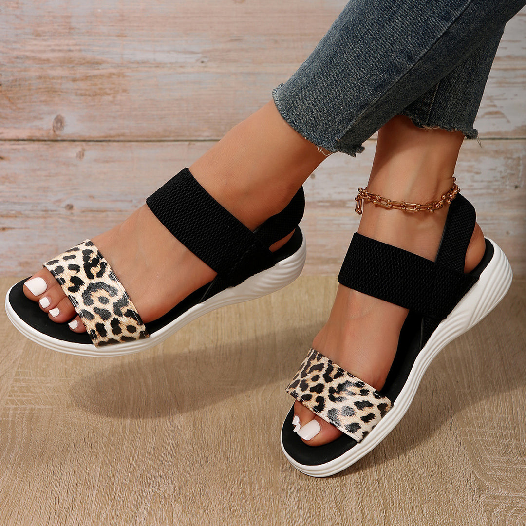 Women’s Elastic Strap Sandals