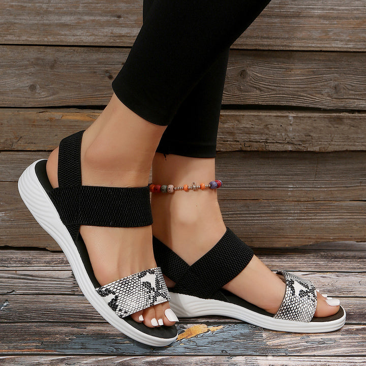 Women’s Elastic Strap Sandals