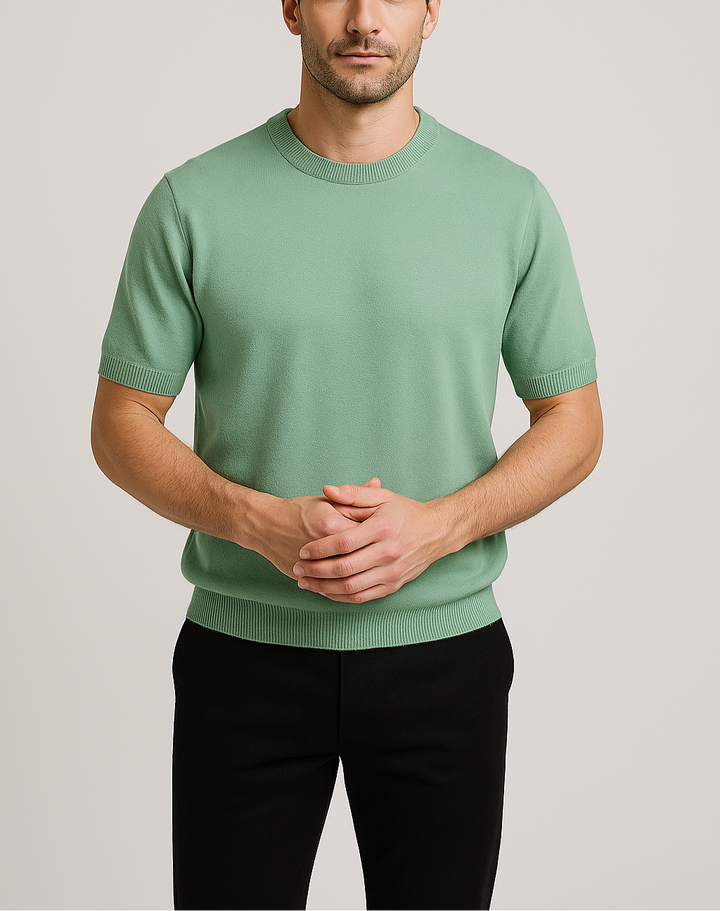 Men’s Knit Crewneck T-Shirt