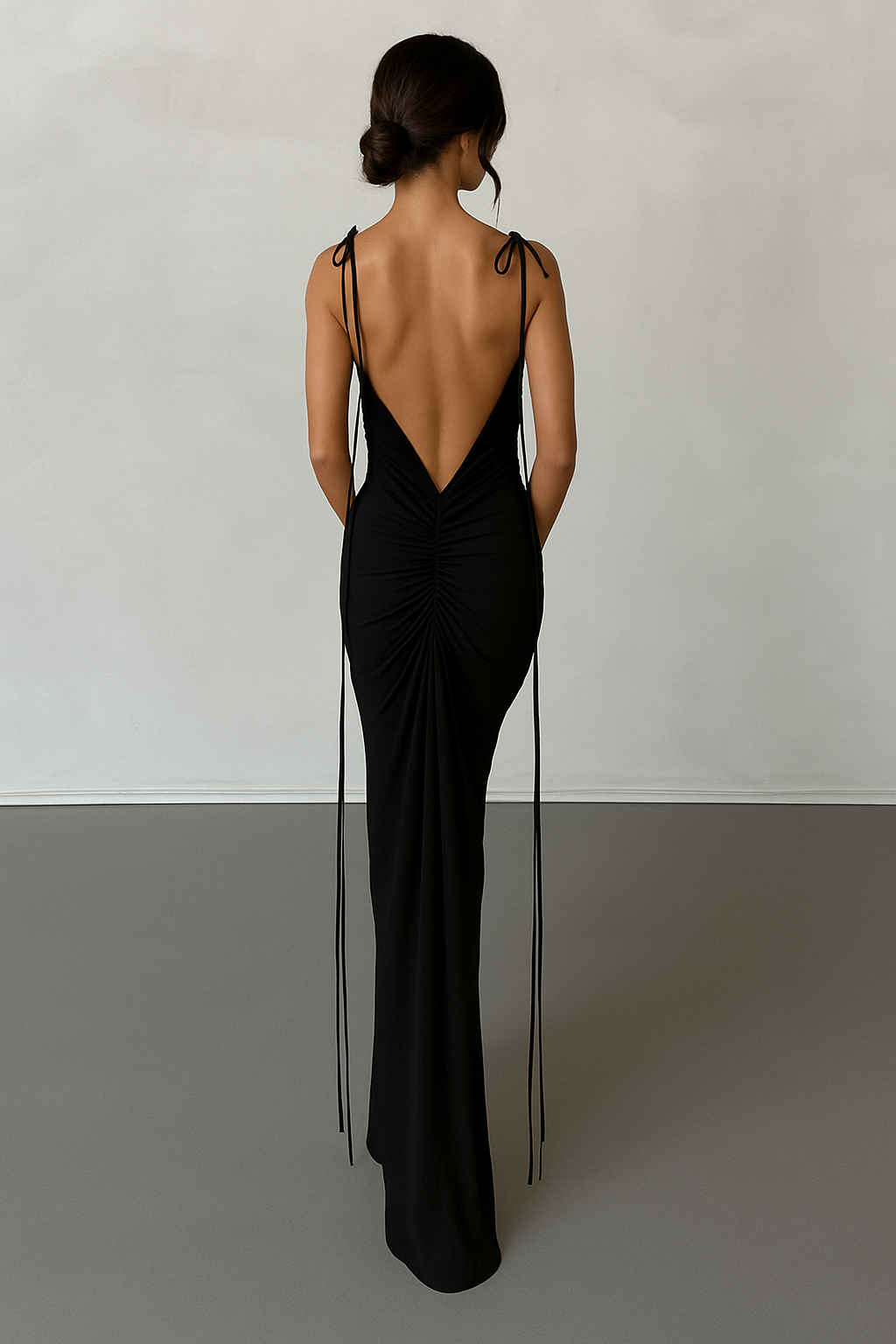 Women’s Bodycon Spaghetti Strap Maxi Dress