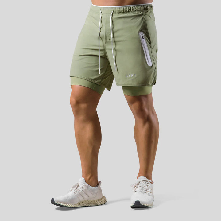 Men’s 2-in-1 Performance Training Shorts