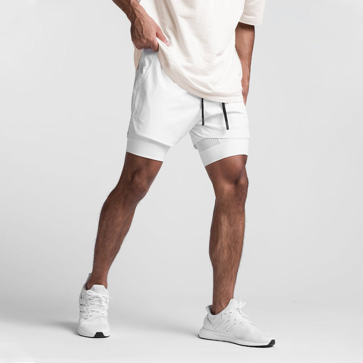 Men's 2-in-1 Workout Shorts