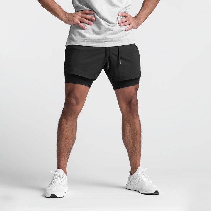 Men's 2-in-1 Workout Shorts