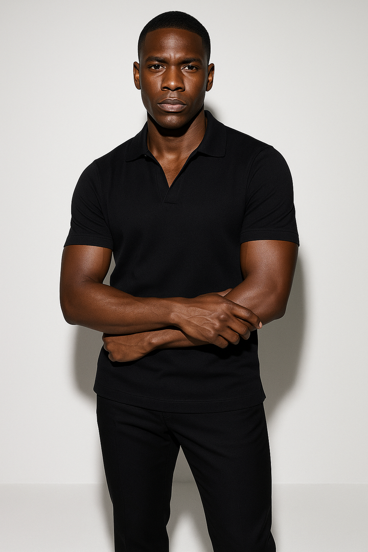 Men’s Smart Casual Short Sleeve Polo Shirt