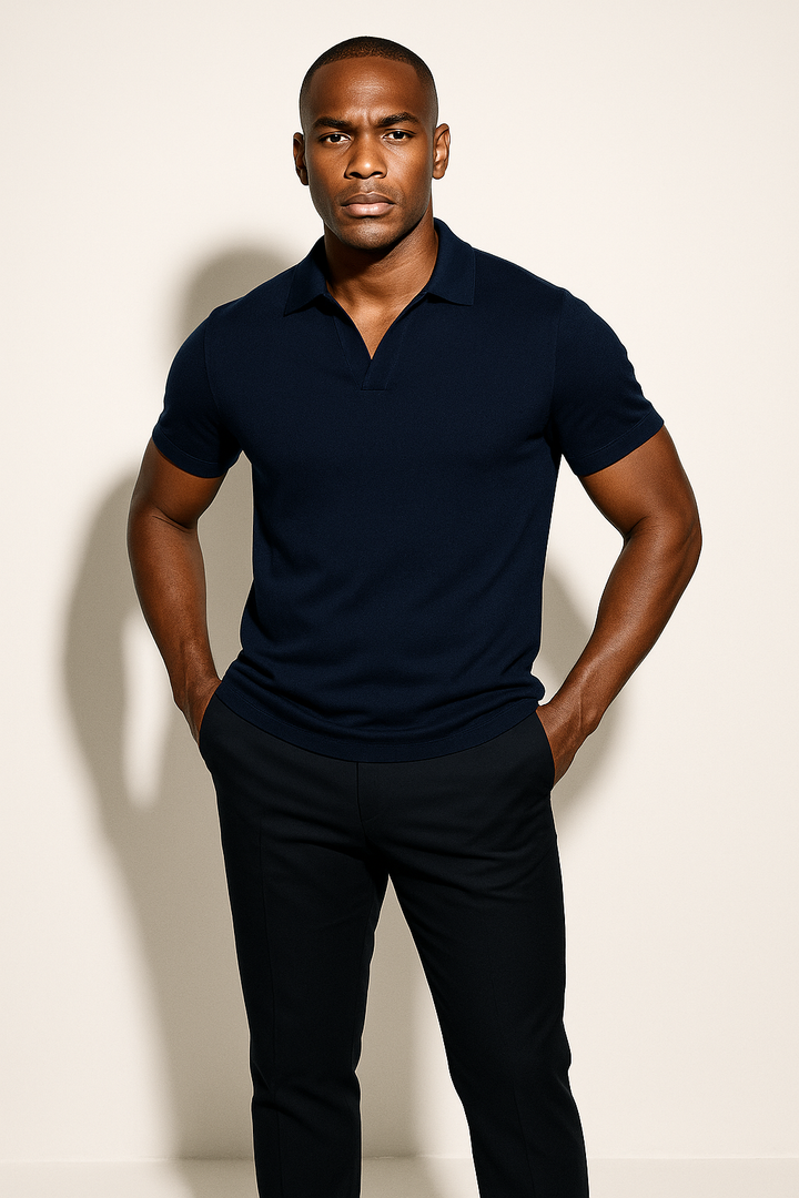 Men’s Smart Casual Short Sleeve Polo Shirt