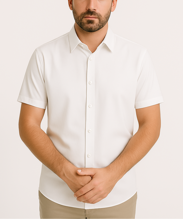 Men’s Performance Stretch Button-Up Shirt