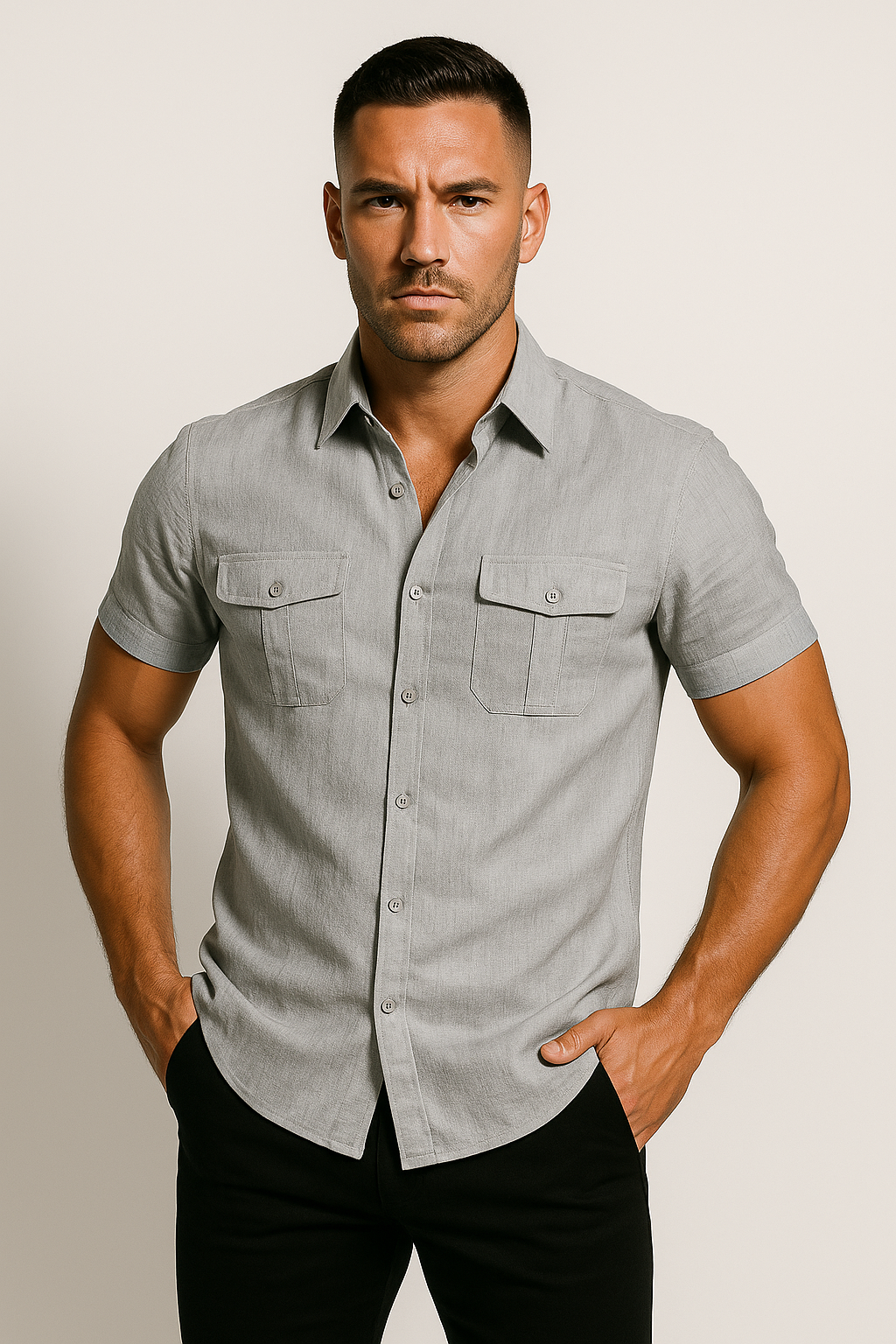 Men’s Short Sleeve Utility Shirt