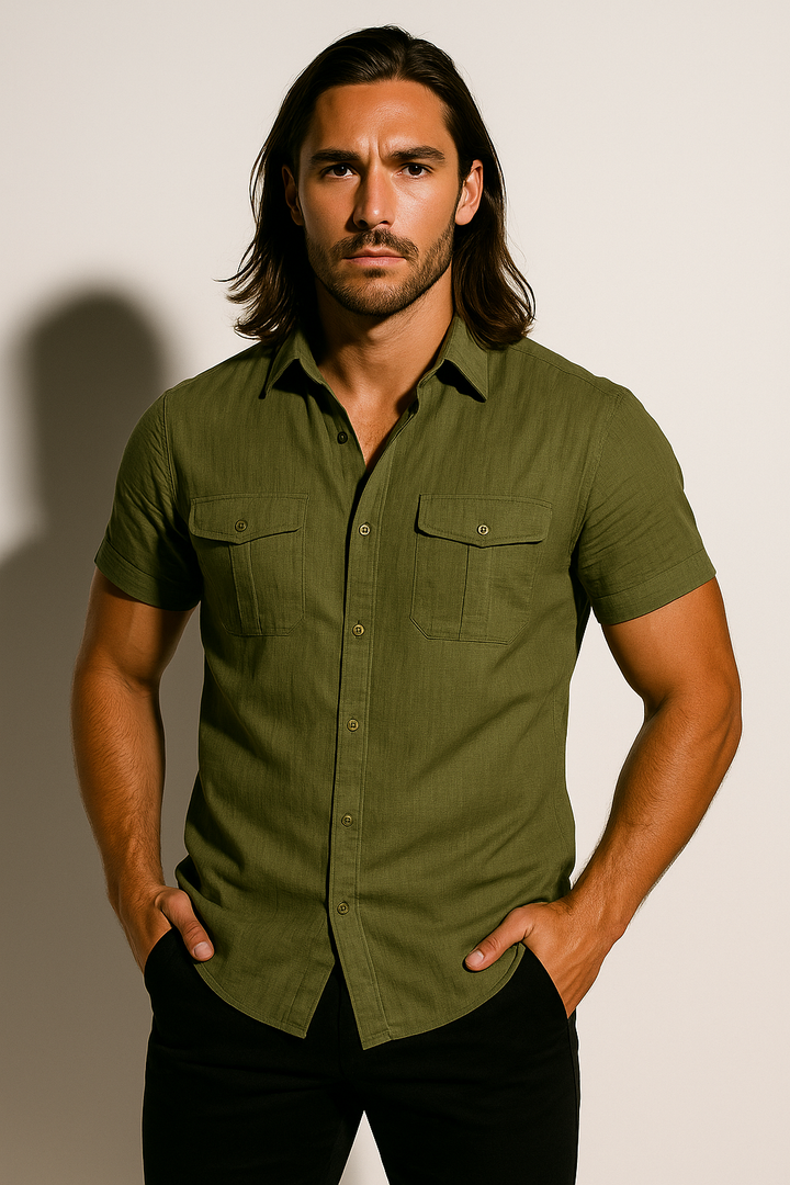 Men’s Short Sleeve Utility Shirt