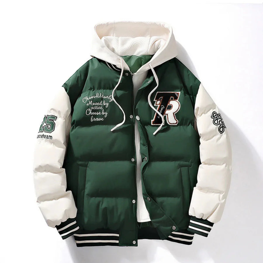 Men’s Varsity Puffer Jacket