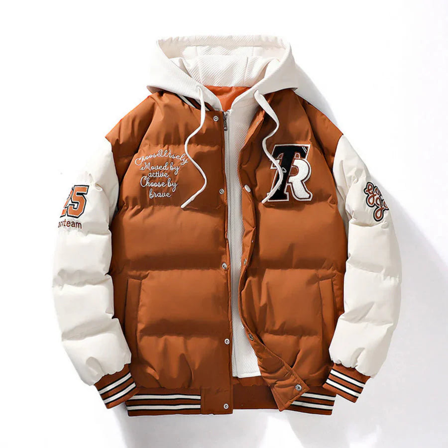 Men’s Varsity Puffer Jacket