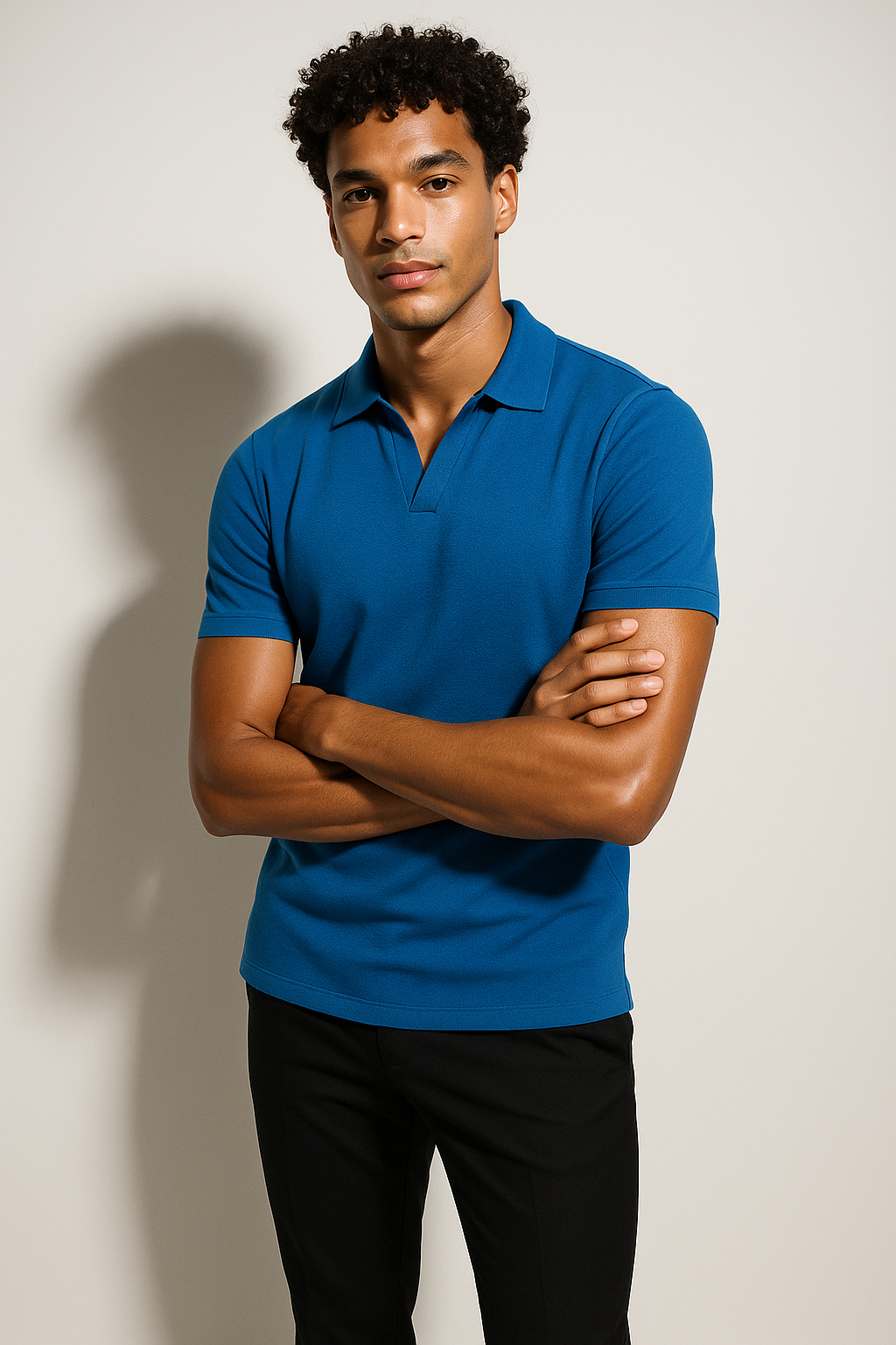 Men’s Smart Casual Short Sleeve Polo Shirt