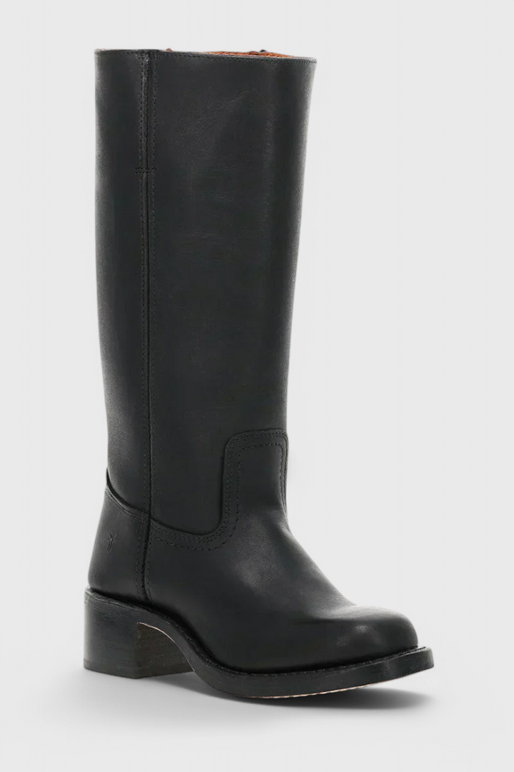 Ella | Women’s Leather Knee-High Boots with Heels