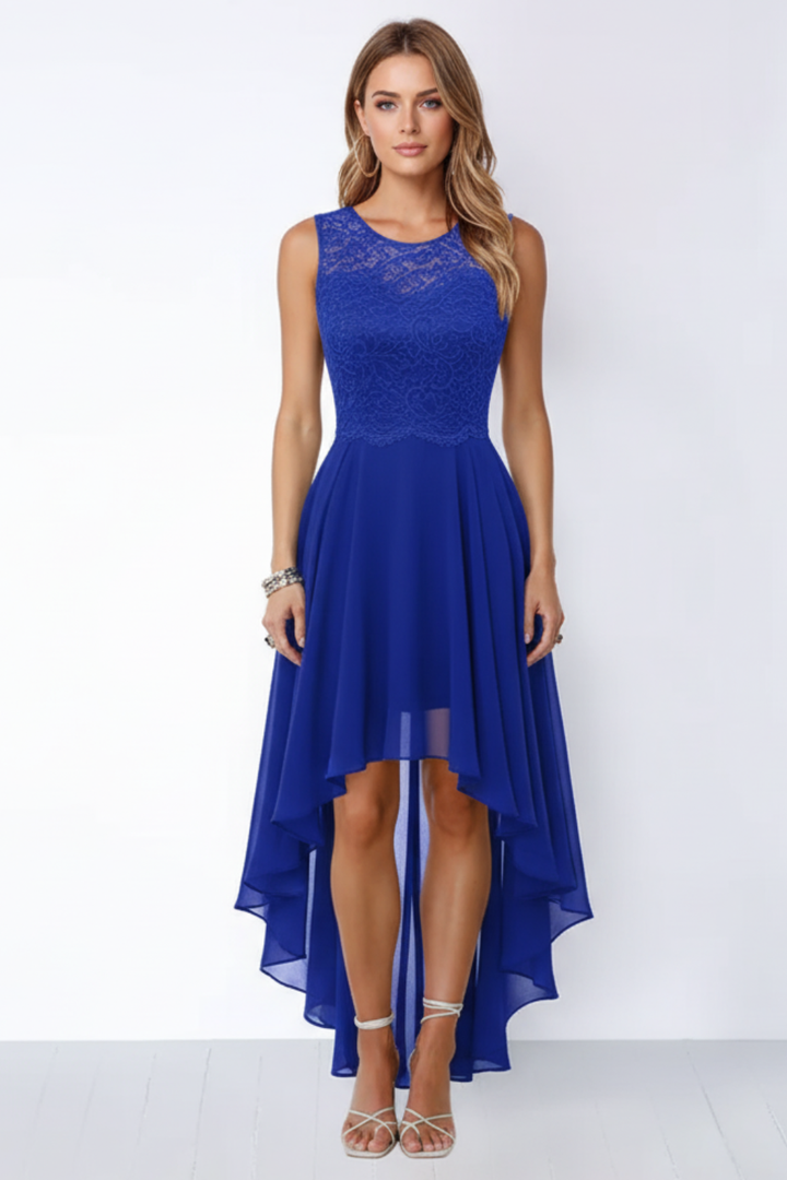 Women’s Asymmetric Skirt Midi Dress