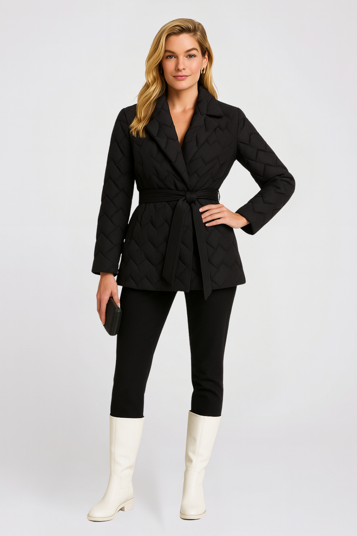 Women’s Belted Down Winter Jacket