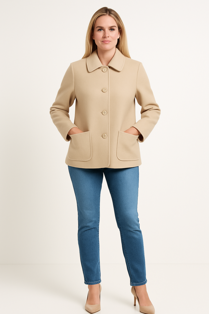 Women’s Button-Down Winter Jacket