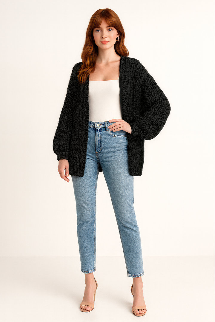 Women's Chunky Knit Cardigan