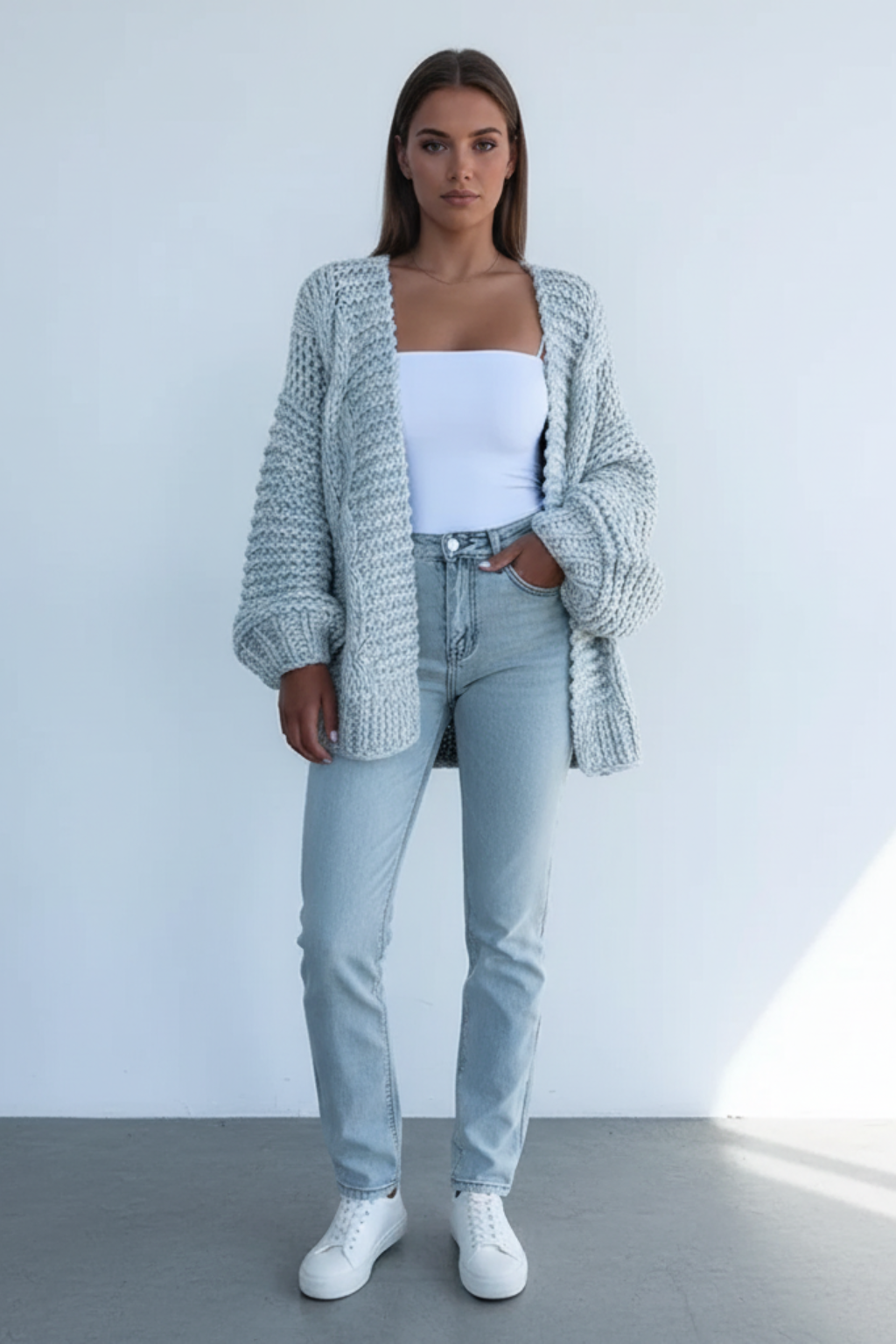 Women’s Chunky Knit Cardigan