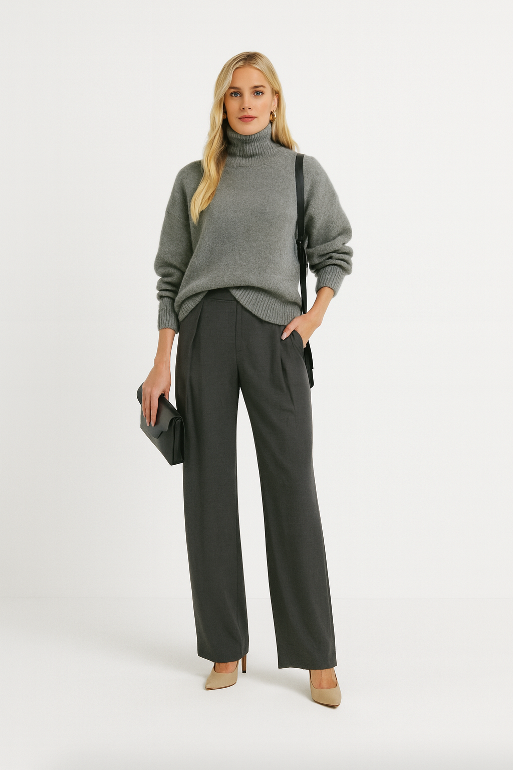 Women's Classic Turtleneck Sweater
