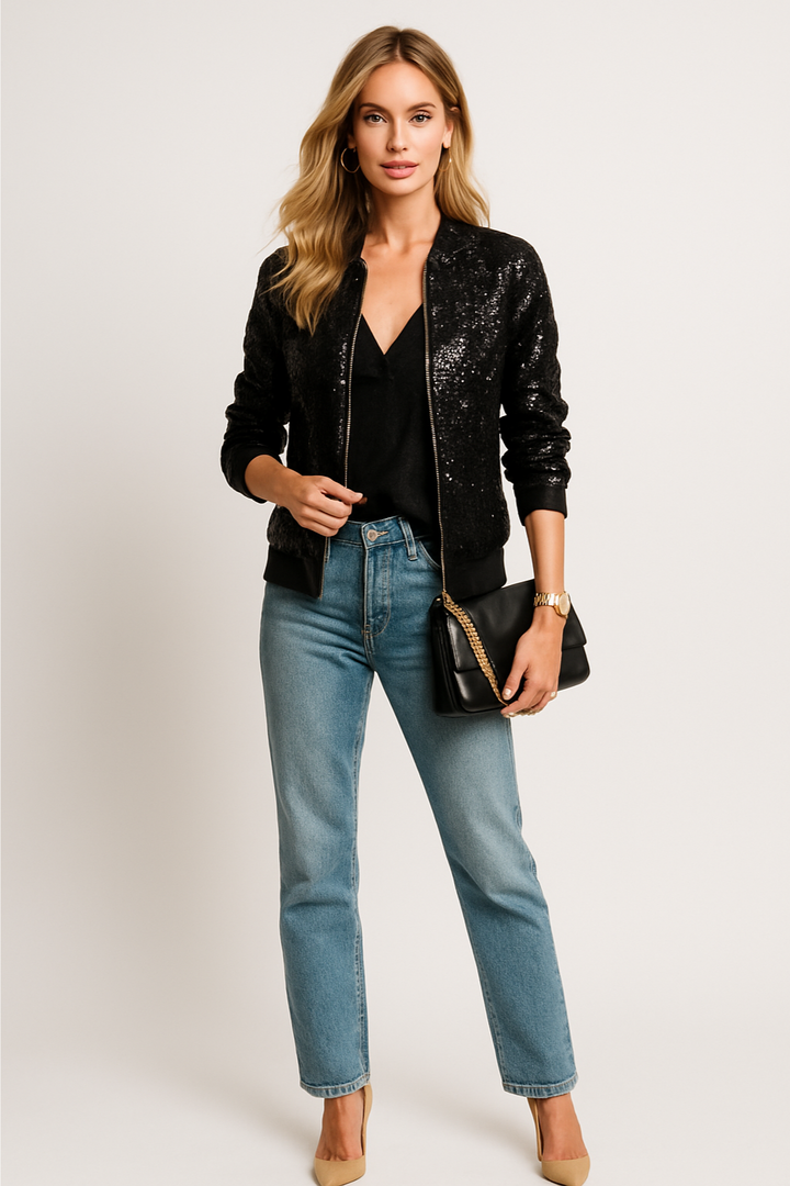 Women’s Elegant Bomber Jacket