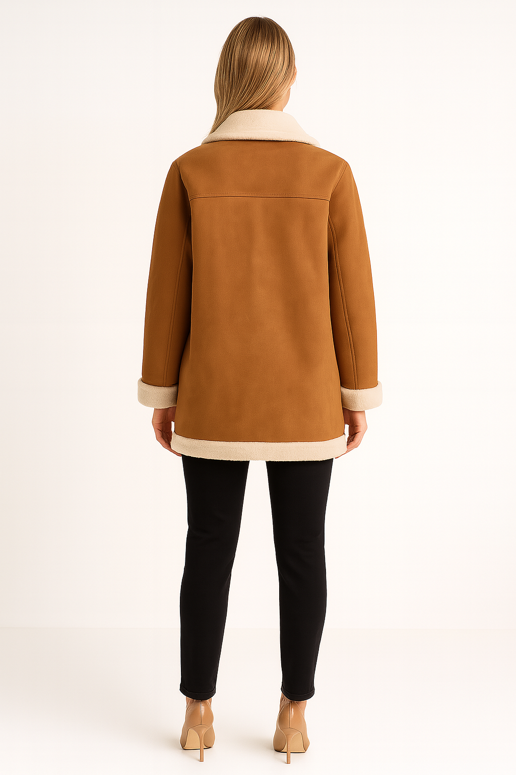 Women’s Cozy Shearling Overcoat