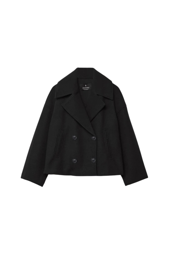 Women’s Double-Breasted Cropped Jacket