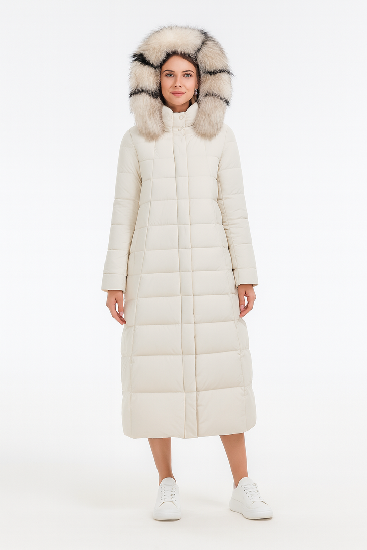 Women's Elegant Long Puffer Coat