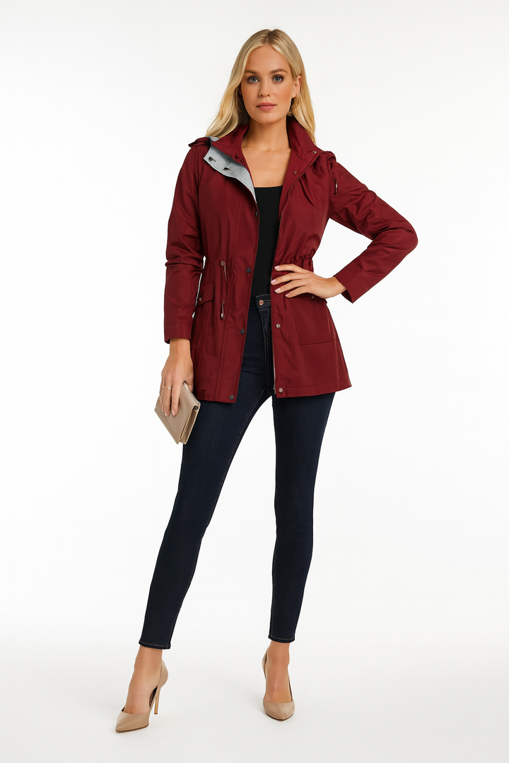 Women's Elegant Waterproof Trench Coat