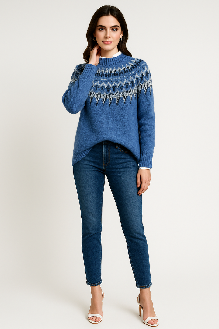 Women's Fair Isle Knit Sweater