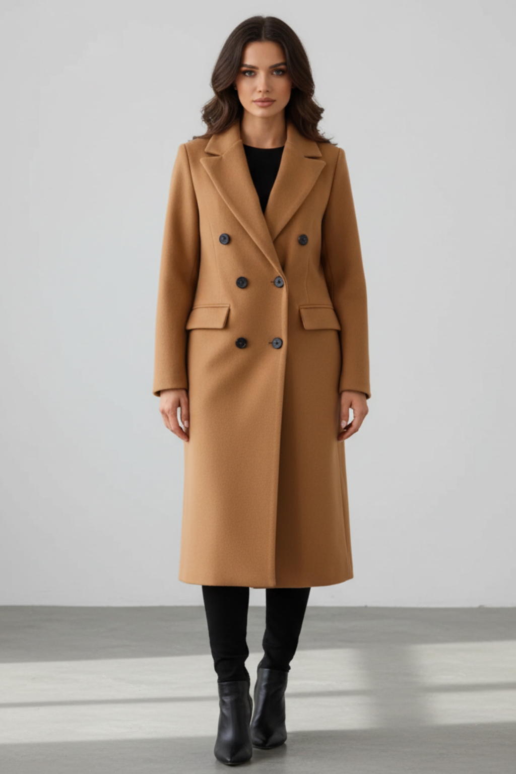 Women’s Fitted Wool Coat