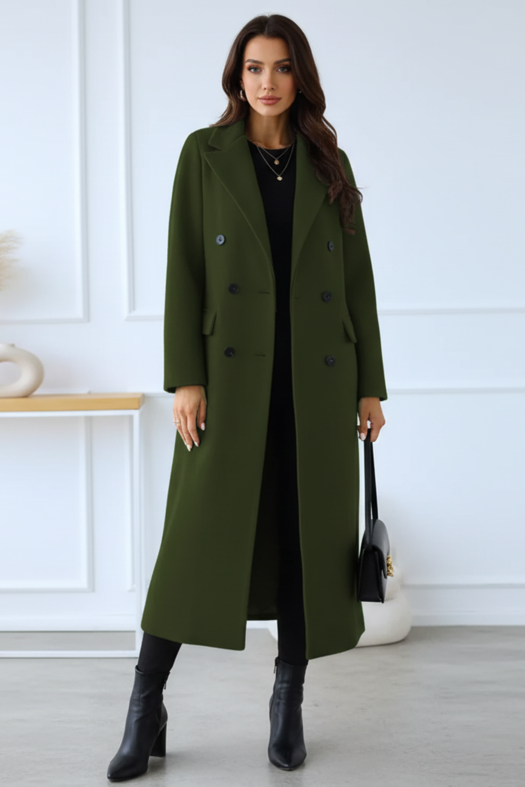 Women’s Fitted Wool Coat