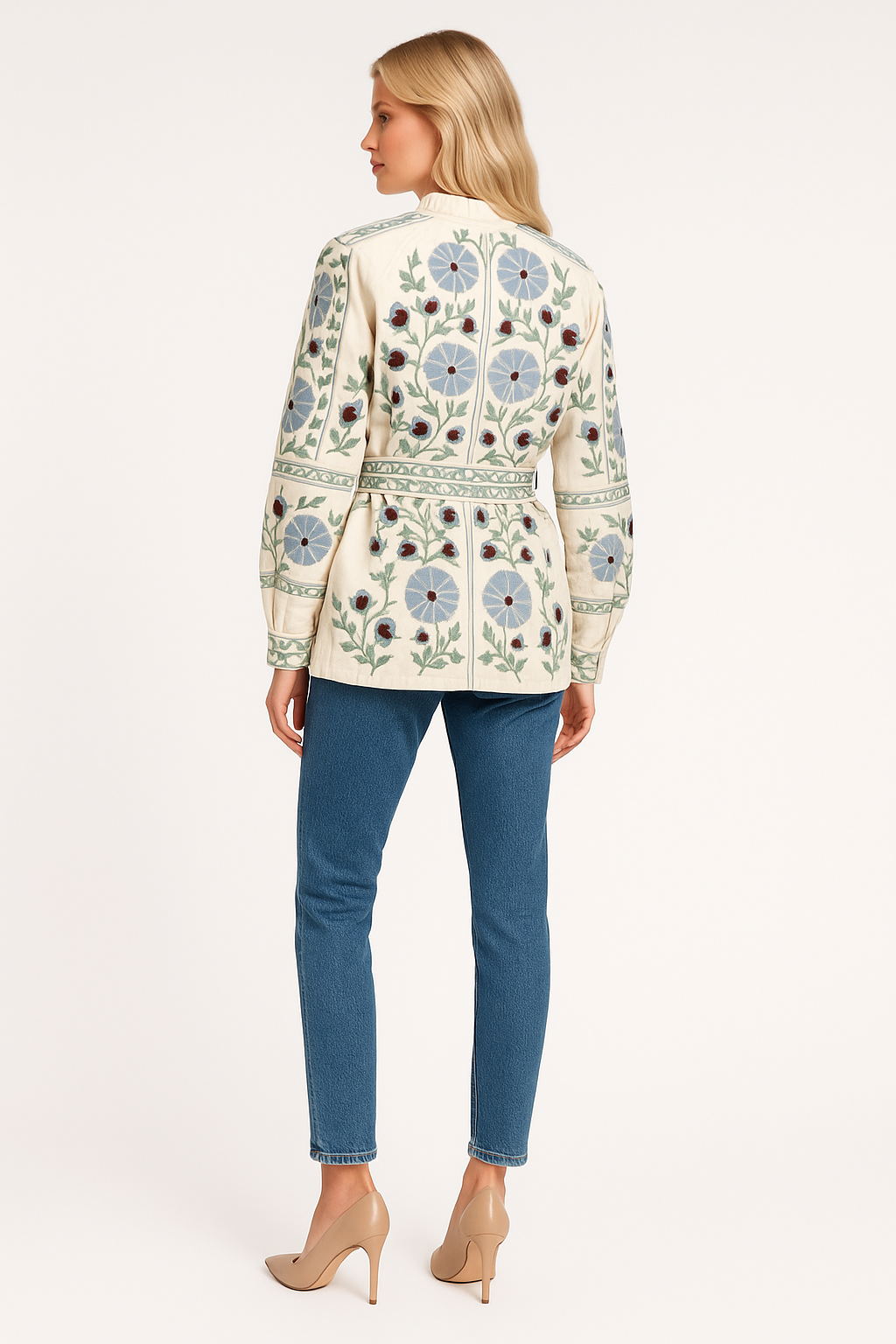 Women’s Floral Embroidery Jacket