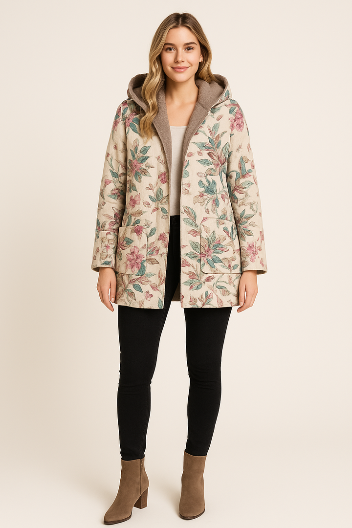 Women's Floral Winter Jacket