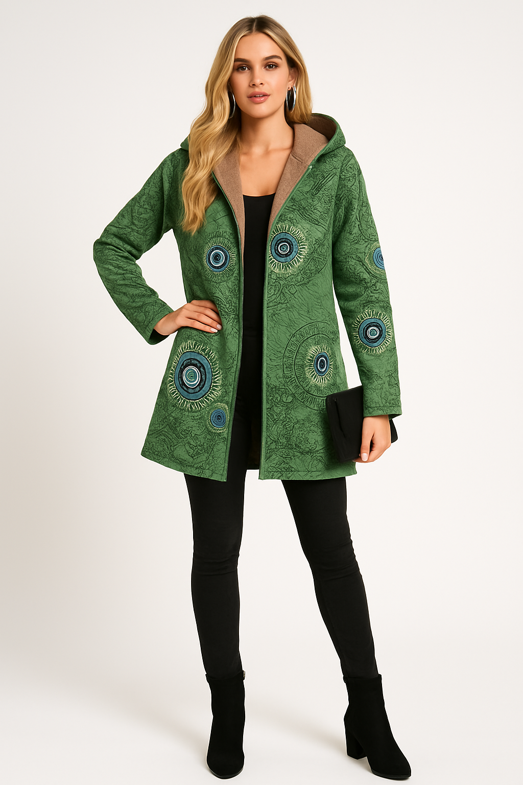 Women's Floral Winter Jacket
