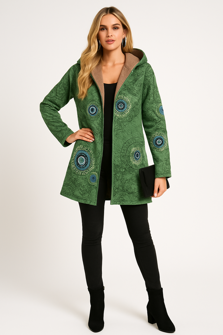 Women's Floral Winter Jacket