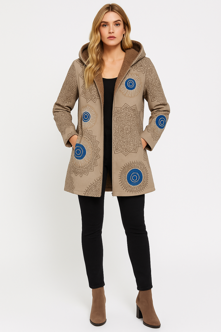 Women's Floral Winter Jacket