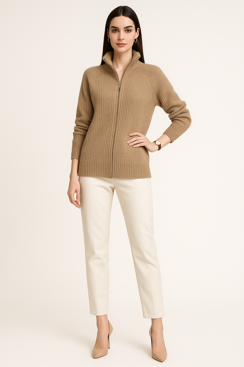 Women’s Full-Zip Knit Cardigan