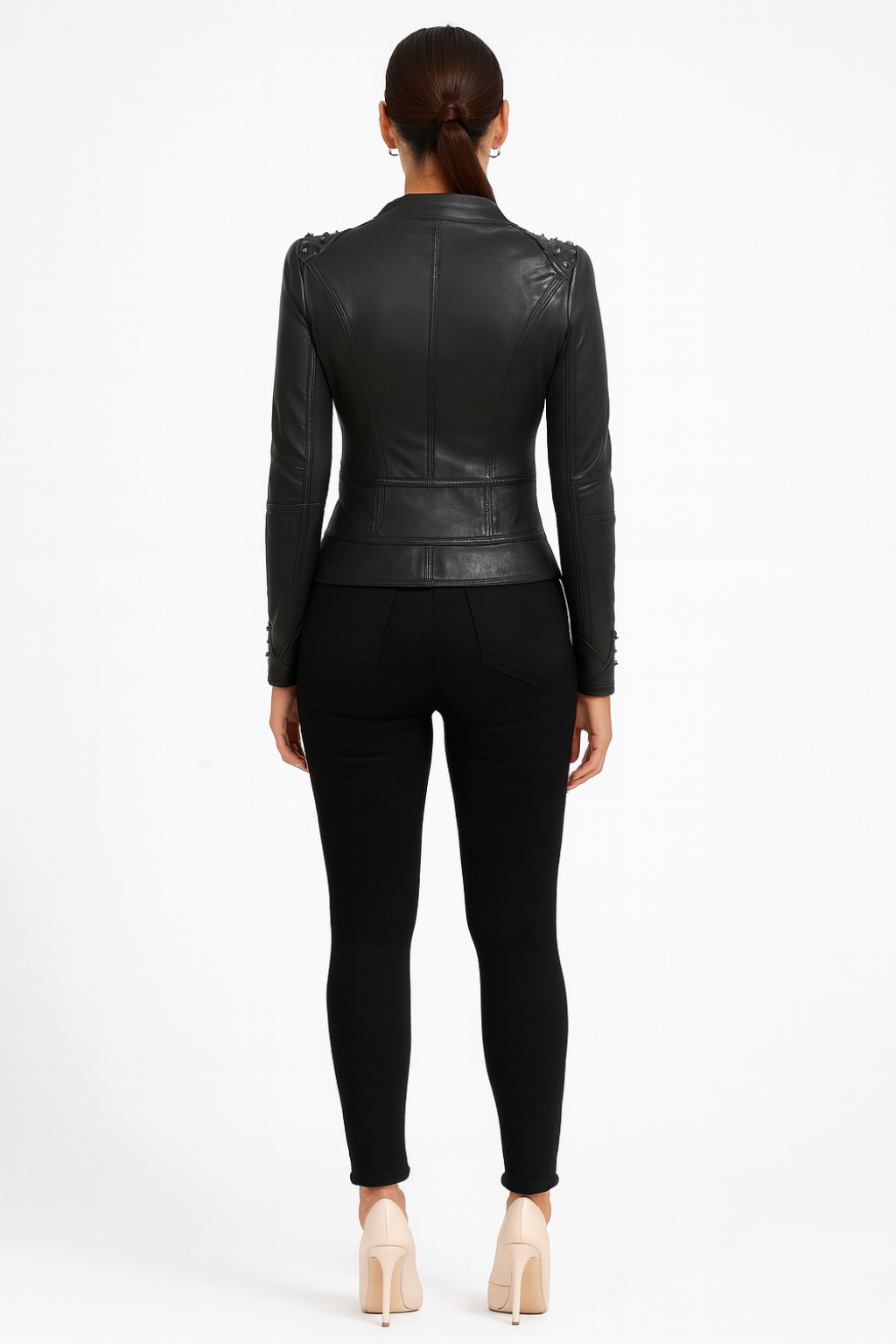 Women’s Gothic Leather Jacket