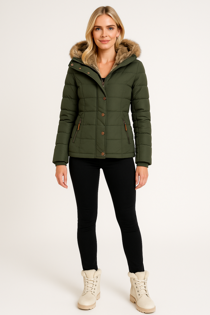 Women’s Hooded Down Puffer Coat