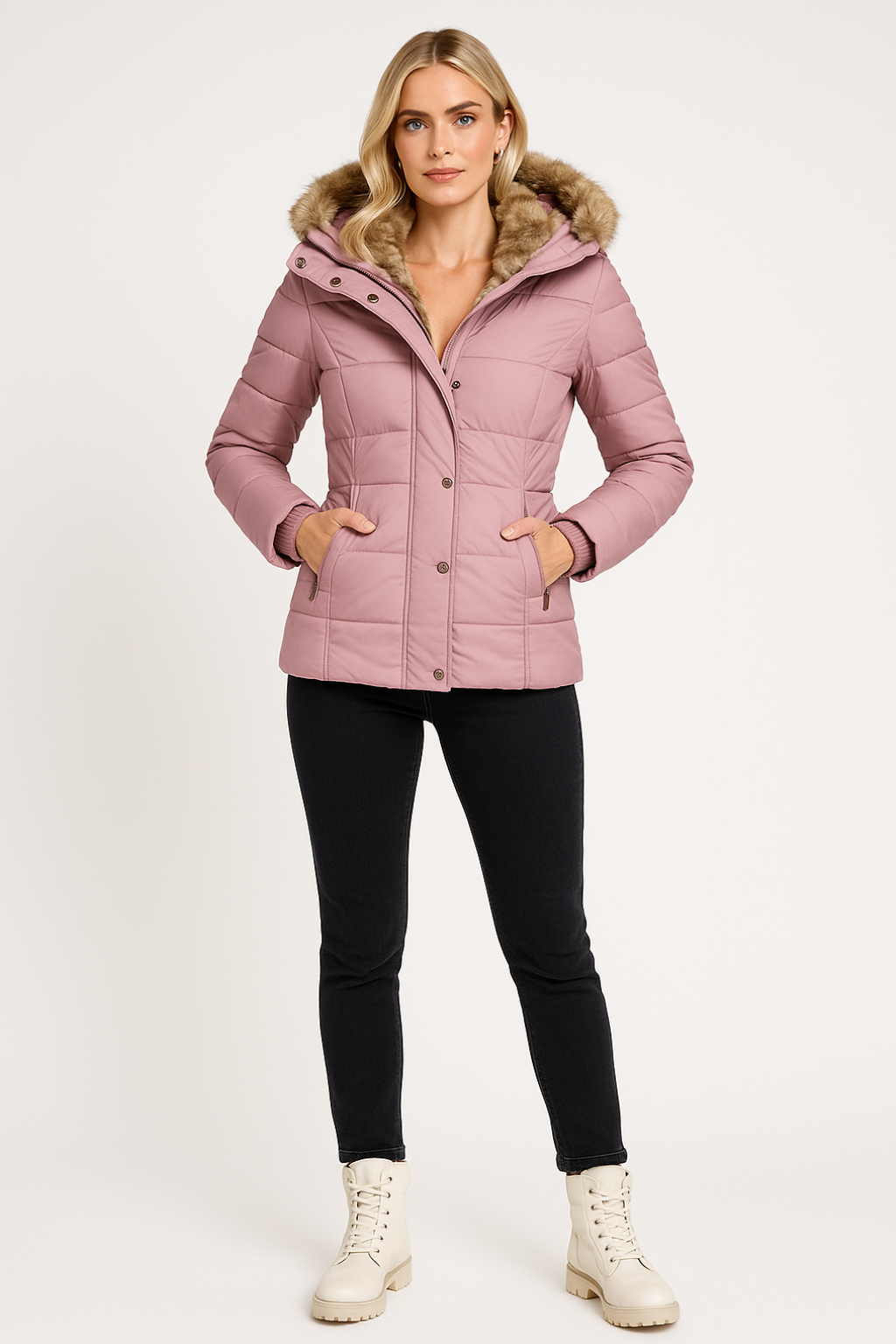 Women’s Hooded Down Puffer Coat