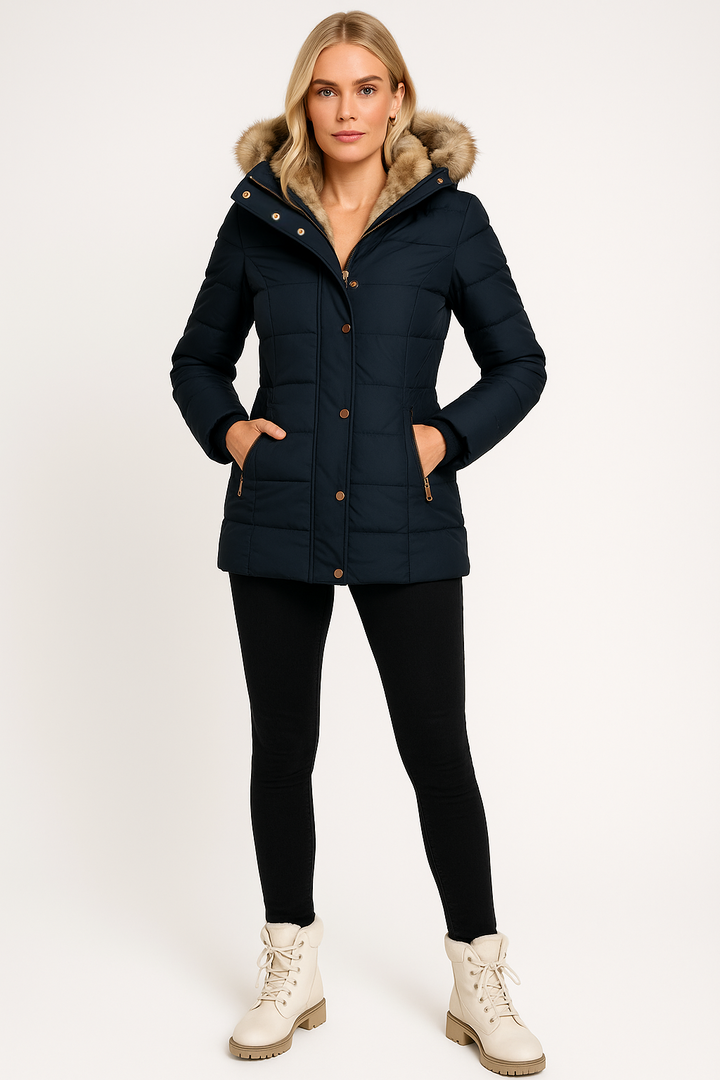 Women’s Hooded Down Puffer Coat