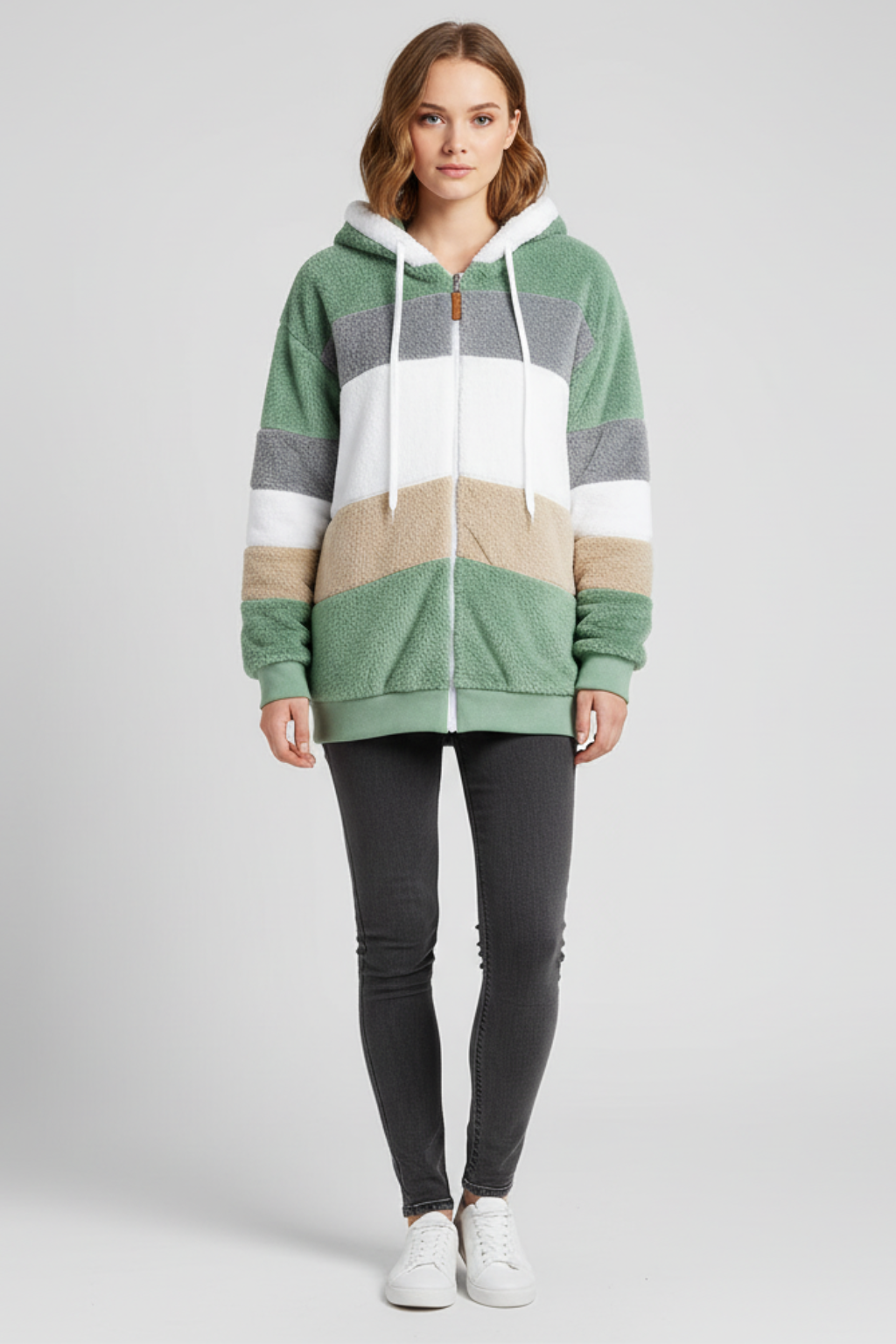 Women’s Hooded Fleece Jacket for Cozy Days
