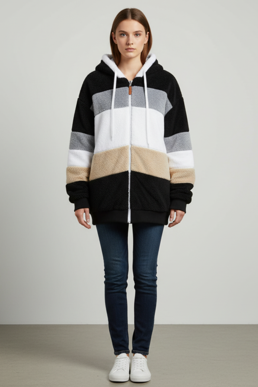 Women’s Hooded Fleece Jacket for Cozy Days